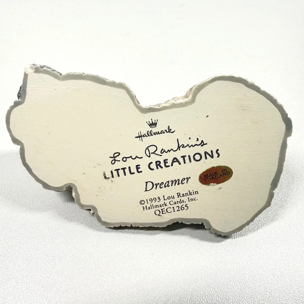 Hallmark Lou Rankin Little Creations Dreamer Dog Figure VTG 1993 Westie Terrier